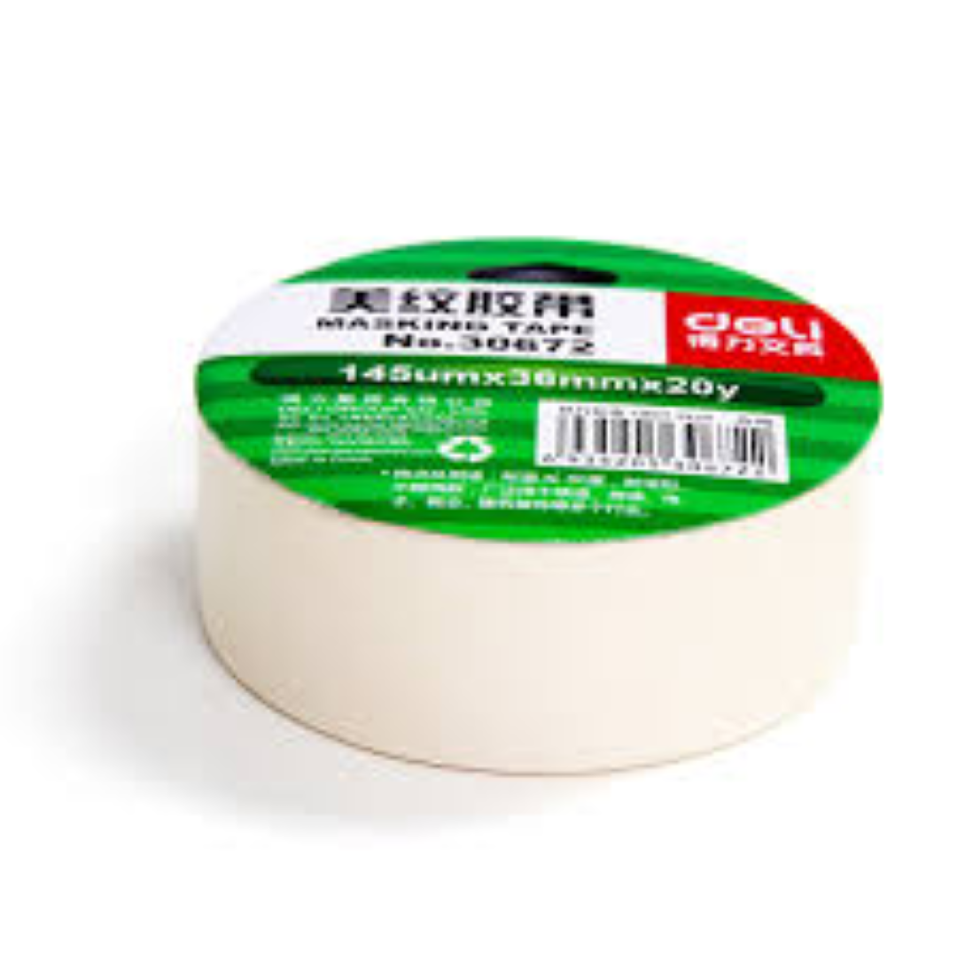 DELI MASKING TAPE 36MM 30672